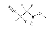 methyl 3-cyano-2,2,3,3-tetrafluoropropionate结构式