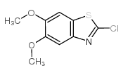 2-氯-5,6-二甲氧基-苯并噻唑结构式
