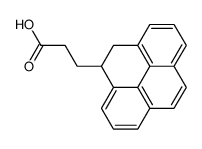 4,5-dihydro-4-pyrenepropionic acid结构式