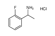 1-(2-fluorophenyl)ethanamine hydrochloride结构式