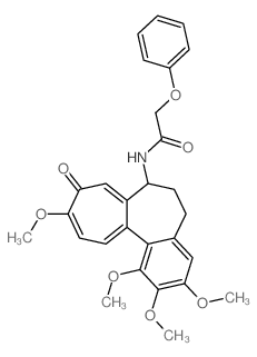 N-(Phenoxyacetyl)deacetylcolchicine结构式