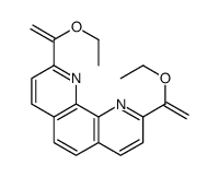 2,9-bis(1-ethoxyethenyl)-1,10-phenanthroline结构式
