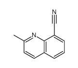 2-甲基喹啉-8-甲腈结构式