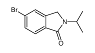 5-溴-2-异丙基异二氢吲哚-1-酮结构式