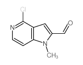 5-chloro-9-methyl-4,9-diazabicyclo[4.3.0]nona-2,4,7,10-tetraene-8-carbaldehyde结构式
