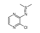 S,S-dimethyl-N-(3-chloropyrazin-2-yl)sulfilimine结构式