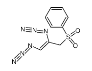 Z-(2,3-diazidoprop-2-enylsulfonyl)-benzene结构式