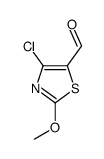 4-Chloro-2-methoxy-1,3-thiazole-5-carbaldehyde结构式
