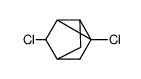 (+)-2,5-Dichlortricyclo(2.2.1.02,6)heptan结构式