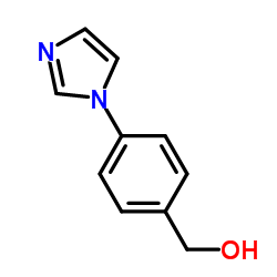 4-(1-咪唑基)苄醇结构式
