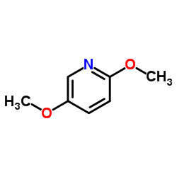 2,5-二甲氧基吡啶结构式