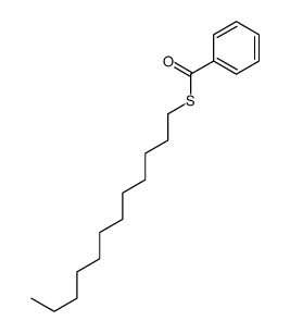 S-dodecyl benzenecarbothioate结构式