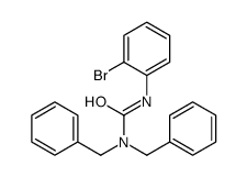 1,1-dibenzyl-3-(2-bromophenyl)urea结构式