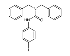 1,1-dibenzyl-3-(4-iodophenyl)urea结构式