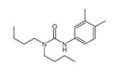 1,1-dibutyl-3-(3,4-dimethylphenyl)urea结构式