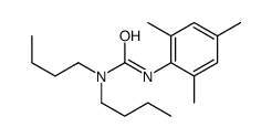 1,1-dibutyl-3-(2,4,6-trimethylphenyl)urea结构式