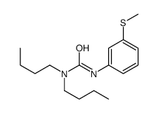 1,1-dibutyl-3-(3-methylsulfanylphenyl)urea结构式