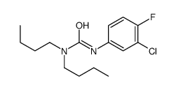 1,1-dibutyl-3-(3-chloro-4-fluorophenyl)urea结构式