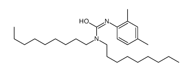 3-(2,4-dimethylphenyl)-1,1-di(nonyl)urea结构式