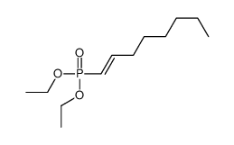 1-diethoxyphosphoryloct-1-ene结构式