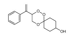 3-(1-phenylvinyl)-1,2,5-trioxaspiro[5.5]undecan-9-ol结构式