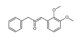 C-(2,3-dimethoxyphenyl)-N-benzyl-nitrone结构式