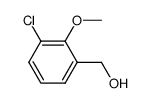 (3-chloro-2-methoxyphenyl)methanol结构式