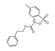 phenethyl tosyloxycarbamate结构式