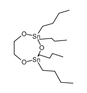2,2,4,4-tetrabutyl-1,3,5,2,4-trioxadistannepane结构式