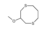 3-methoxy-1,5-dithiocane结构式