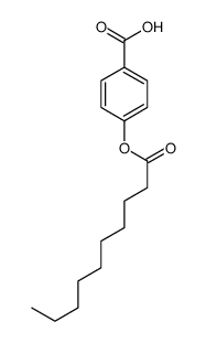 4-Decanoyloxy benzoic acid结构式