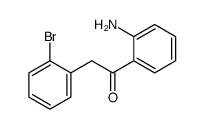 1-(2-aminophenyl)-2-(2-bromophenyl)ethanone结构式