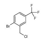1-溴-2-(氯甲基)-4-(三氟甲基)苯结构式