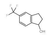 2,3-二氢-5-(三氟甲基)-1H-茚-1-醇结构式