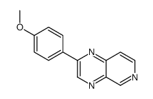 2-(4-methoxyphenyl)pyrido[3,4-b]pyrazine结构式