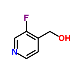 4-吡啶甲醇, 3-氟-结构式