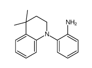 2-(4,4-dimethyl-2,3-dihydroquinolin-1-yl)aniline结构式