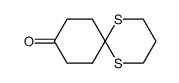 9-oxo-1,5-dithiaspiro(5.5)undecane结构式