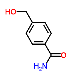 4-(羟基甲基)苯甲酰胺结构式