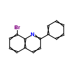 8-溴-2-苯基喹啉结构式