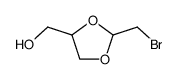 (+/-)-2-(bromomethyl)-4-(hydroxymethyl)-1,3-dioxalane结构式