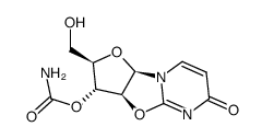 2,2'-Anhydrouridine 3'-carbamate结构式