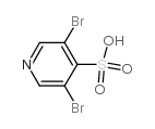 3,5-Dibromoyridine-4-sulfonic acid结构式