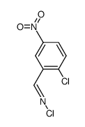 2-chloro-5-nitro-benzaldehyde chlorimin结构式
