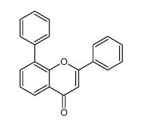 2,8-diphenylchromen-4-one结构式