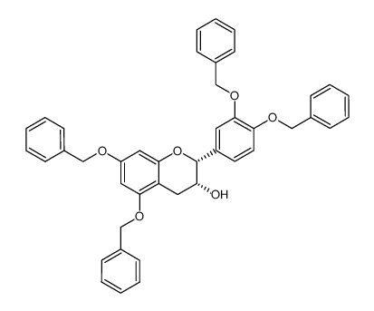 tetrabeuzyl-(-)-epicatechin结构式