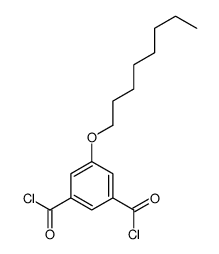 5-octoxybenzene-1,3-dicarbonyl chloride结构式
