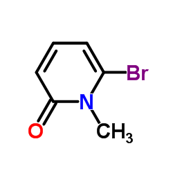 6-溴-1-甲基吡啶-2(1H)酮结构式
