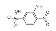 (3-amino-4-nitro-phenyl)-arsonic acid结构式