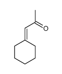 1-亚环己基丙烷-2-酮结构式